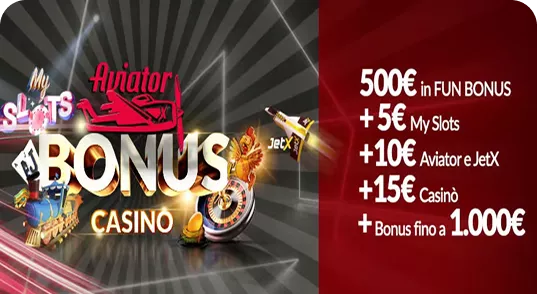 Scopri i migliori bonus di Casinò Eurobet